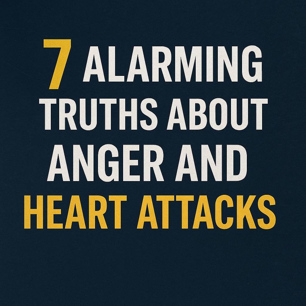 How Anger Impacts the Heart Attack : A Visual Insight