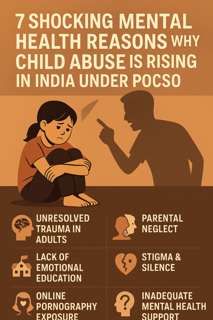 Child Abuse & POSCO: "7 Shocking Mental Health Reasons Behind Rising POCSO Cases in India,